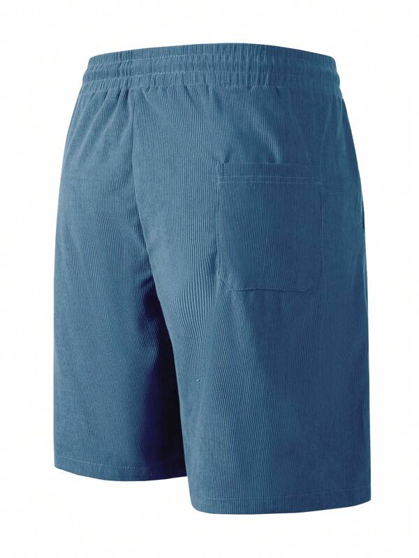 Zachary Herreshorts i Fløjl – Komfortable Shorts med Stretch & Tidløst Design