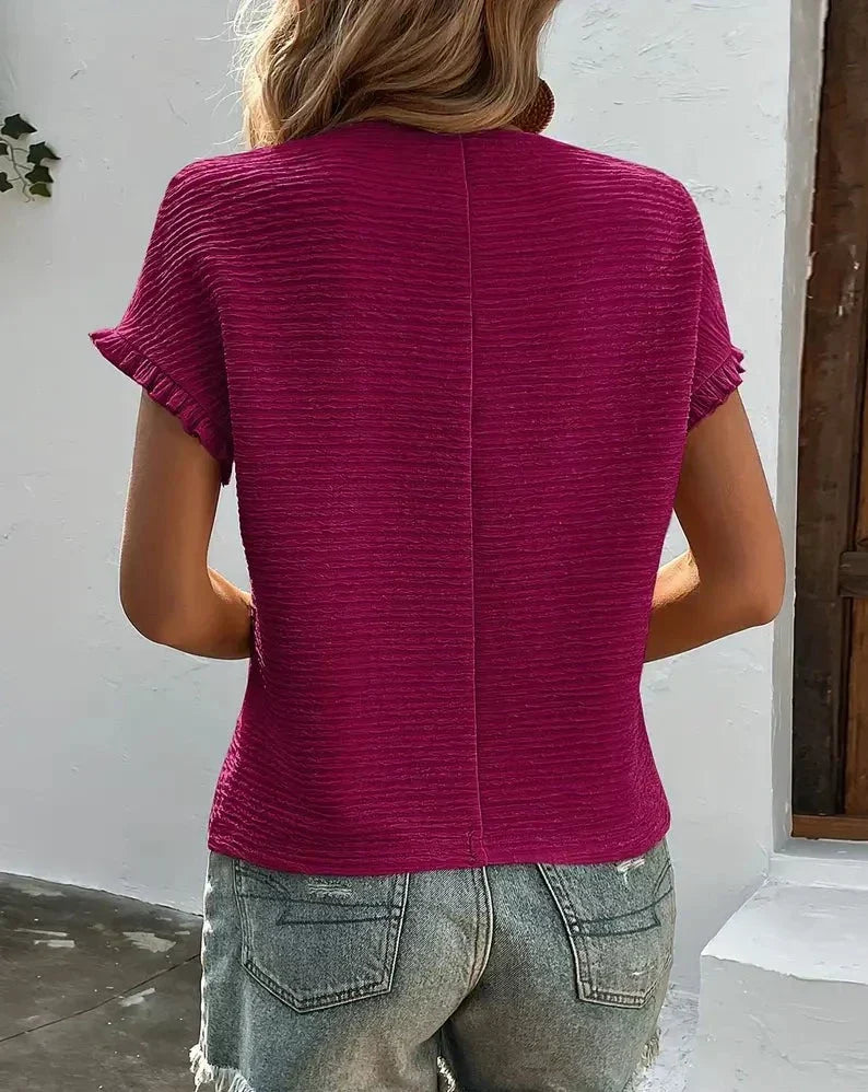 Rima T-shirt til Kvinder – Klassisk Let T-shirt med Flatterende Pasform & Åndbart Materiale