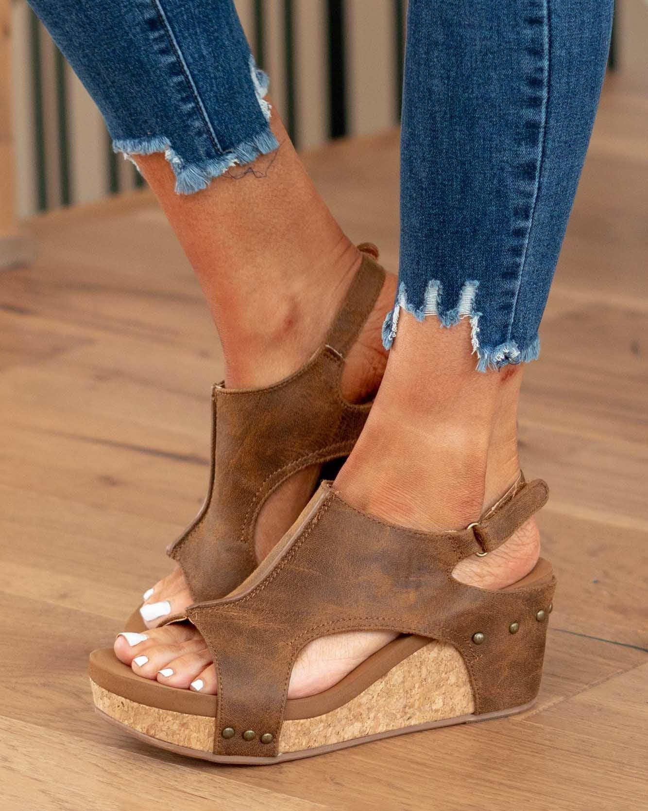 Luna Sandaler til Kvinder – Håndflettede Sommersandaler med Boheme-stil & Behagelig Pasform