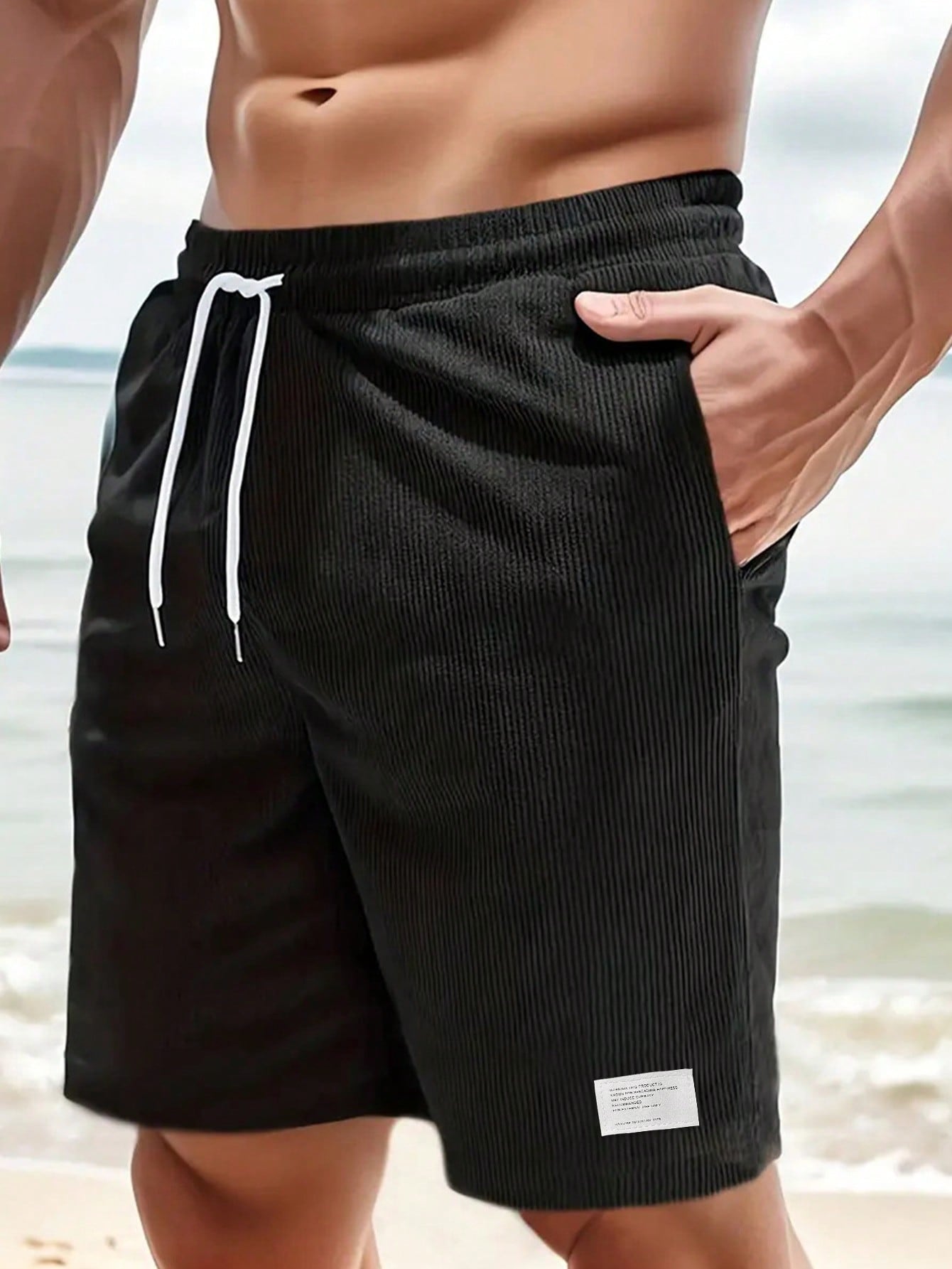 Zachary Herreshorts i Fløjl – Komfortable Shorts med Stretch & Tidløst Design
