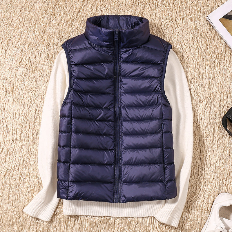 Valentina Dame Vest – Let Vatteret Vest med Andedun og Elegant Pasform