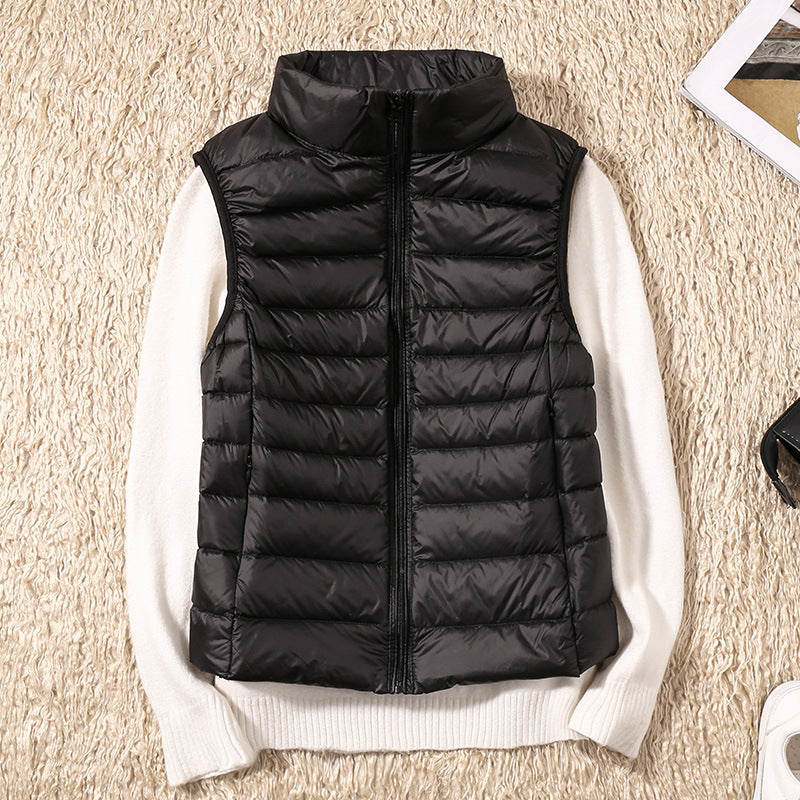 Valentina Dame Vest – Let Vatteret Vest med Andedun og Elegant Pasform
