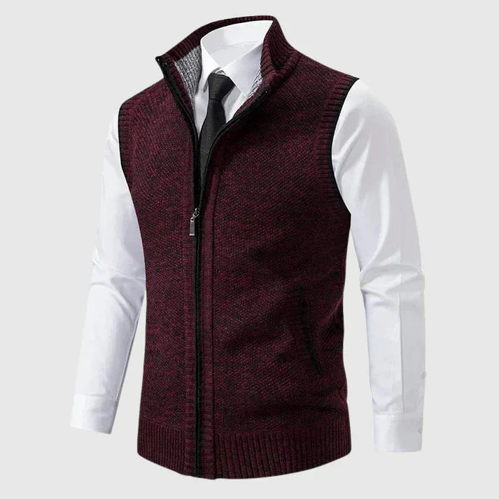 Cezar Herre Vest – Stilfuld & Let Vest med Tætsiddende Pasform og Moderne Detaljer