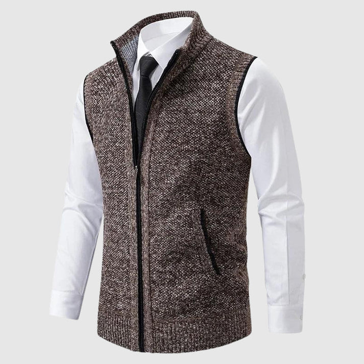 Cezar Herre Vest – Stilfuld & Let Vest med Tætsiddende Pasform og Moderne Detaljer