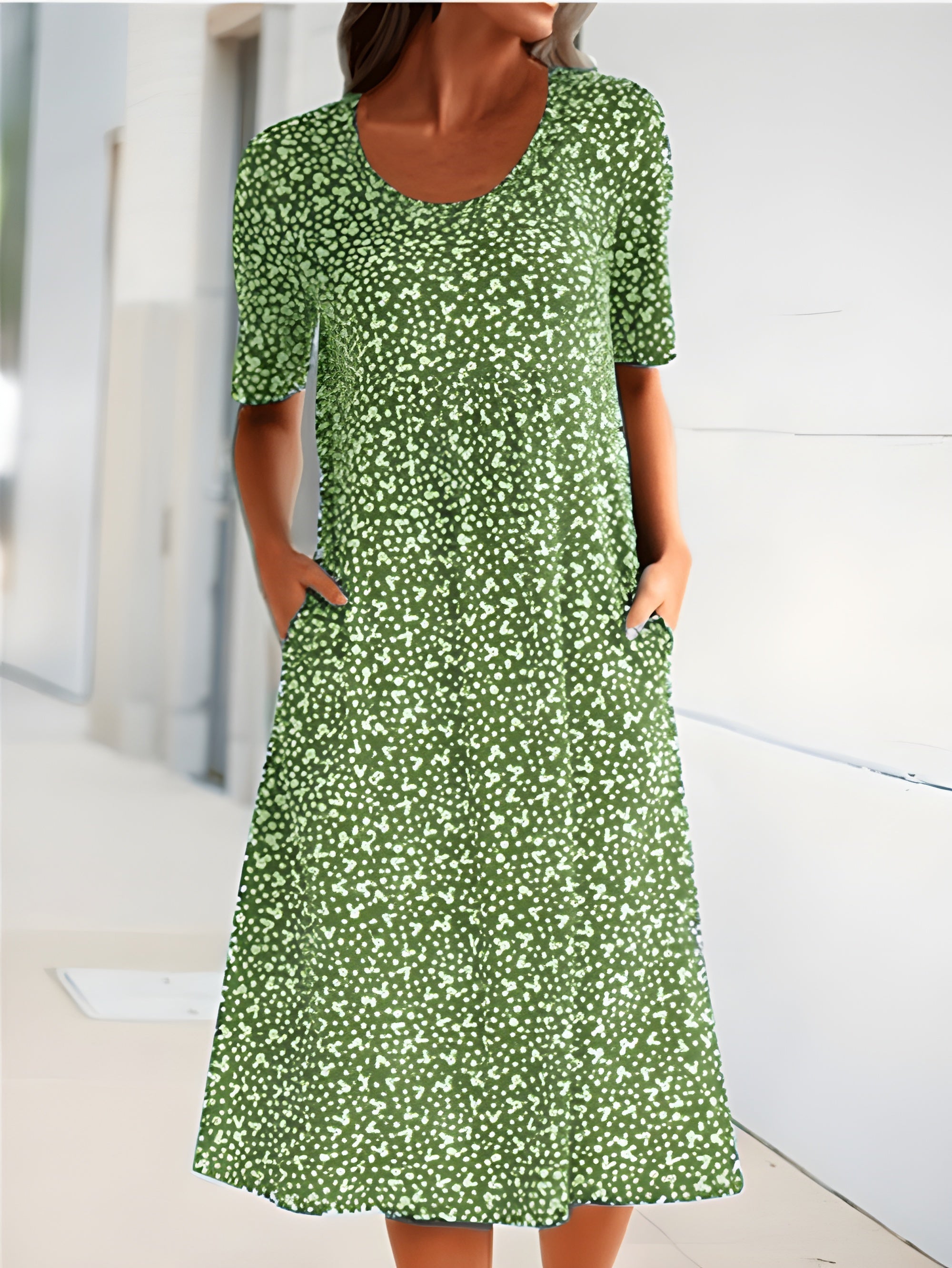Sophie Sommerkjole Dame – Let Stof & Elegant Design til Varme Dage