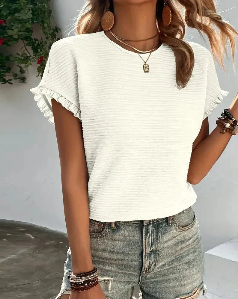 Rima T-shirt til Kvinder – Klassisk Let T-shirt med Flatterende Pasform & Åndbart Materiale
