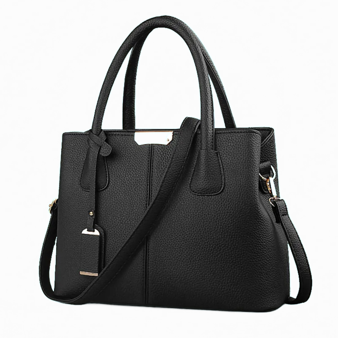 Elnora Crossbody Tote – Elegant & Rummelig Håndtaske med Justerbar Skulderrem