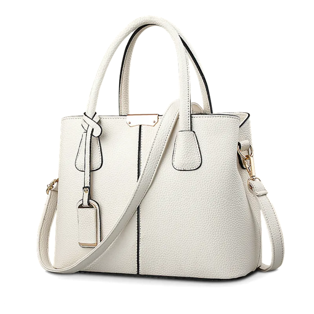 Elnora Crossbody Tote – Elegant & Rummelig Håndtaske med Justerbar Skulderrem